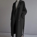 Nadjain | Damen Warmer Trenchmantel | Langarm