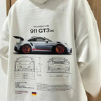 Herren Überdimensionale Bedruckte Kapuzenpulli | Bequem