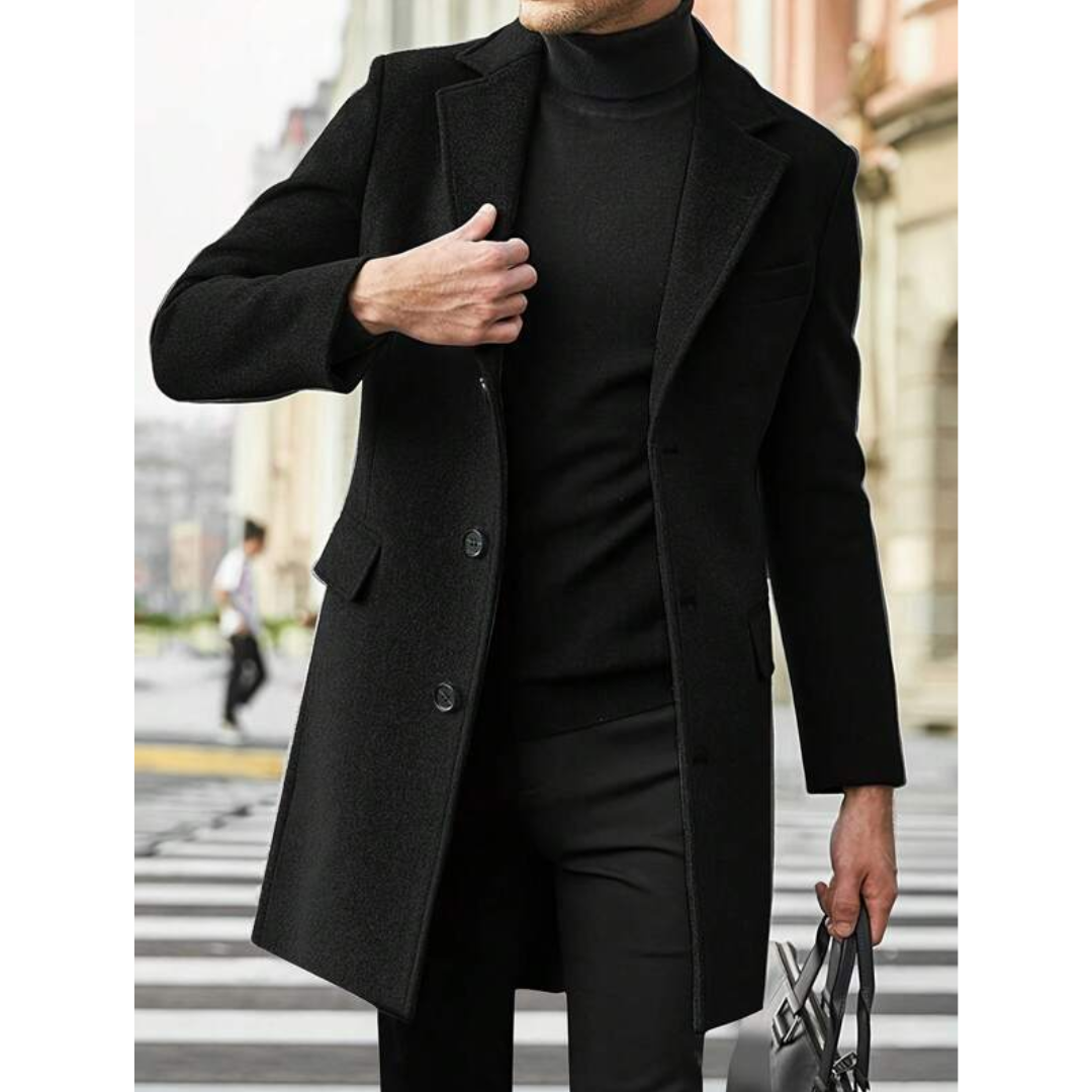 Jorikenit | Herren Winter Trench Mantel | Lange