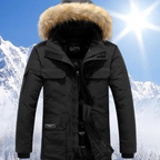 Berndia | Herren Stylischer Winter Parka Jacke | Warm