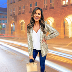 Damen Pailletten Langarm Blazer | Moderne