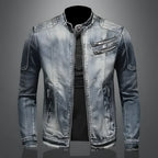 Herren Schlanke Passform Jacke | Reißverschluss