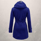 Warme Langer Wintermantel Damen | Taillengürtel