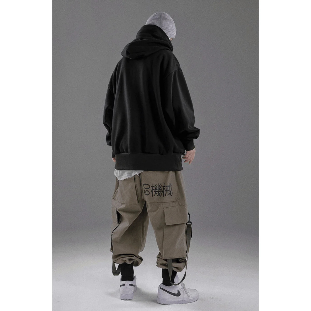 Herren Übergroßer Doppelhals Kapuzenpulli | Bequem