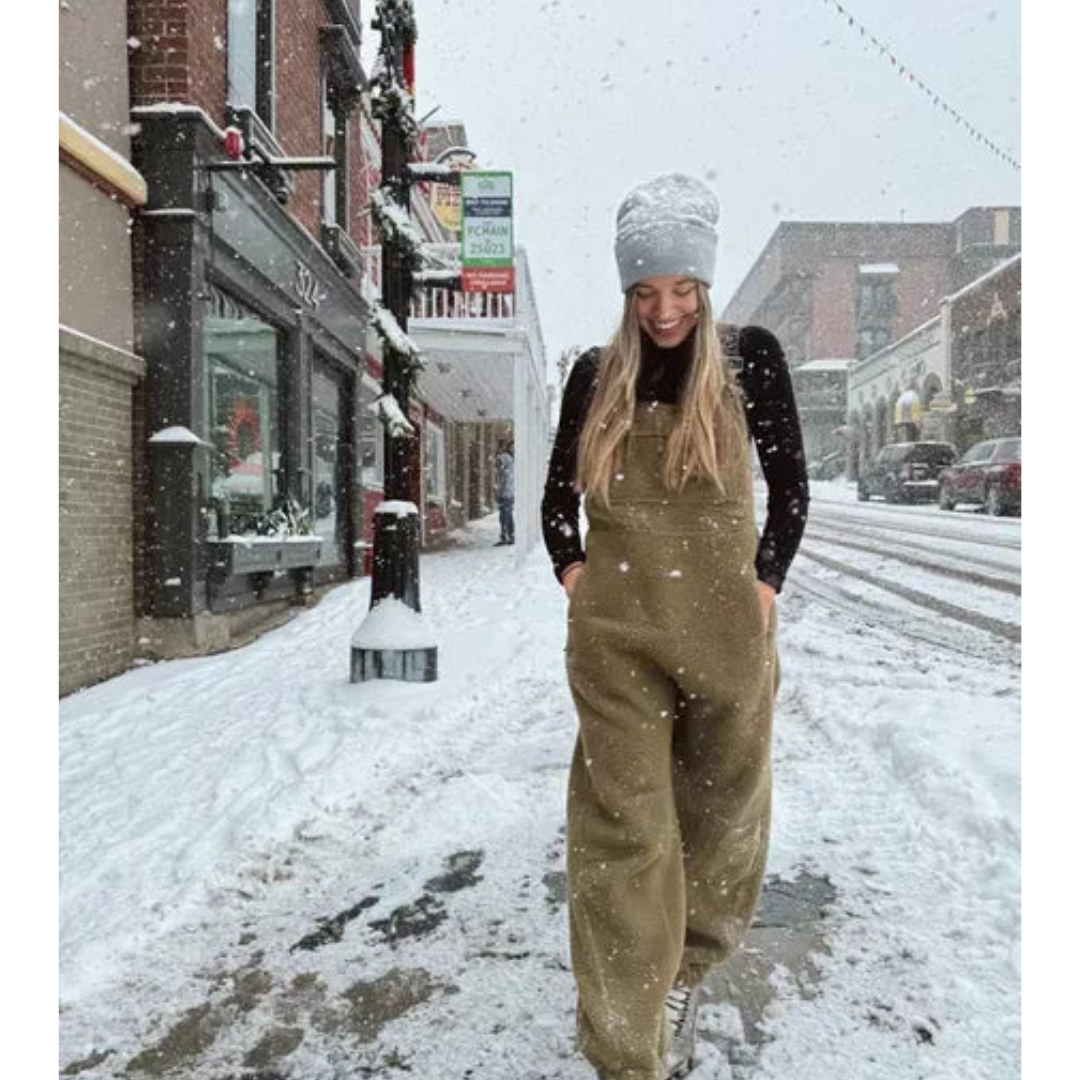 Damen Warmer Winteroverall | Bequem
