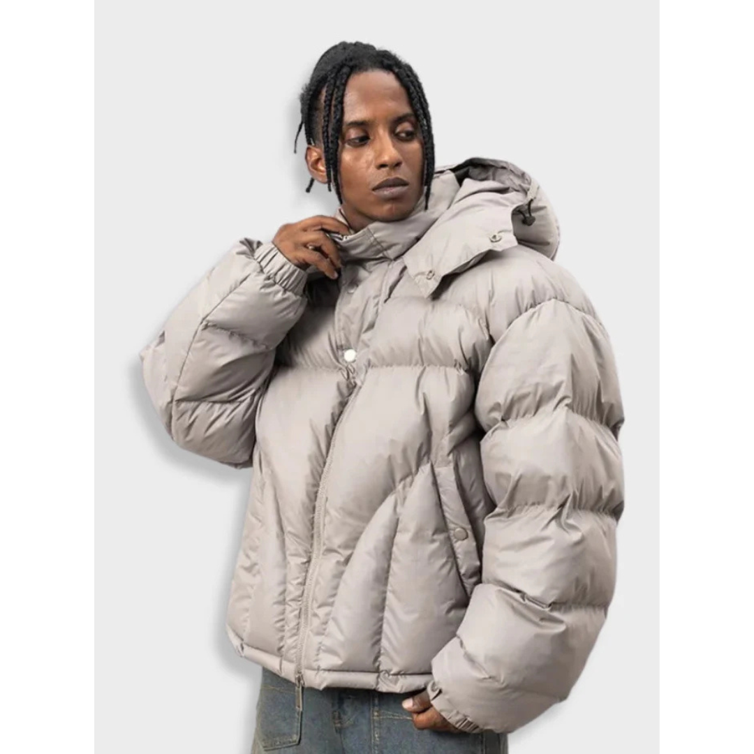 Ariyan | Herren Warme Winterparka Jacke | Kapuze