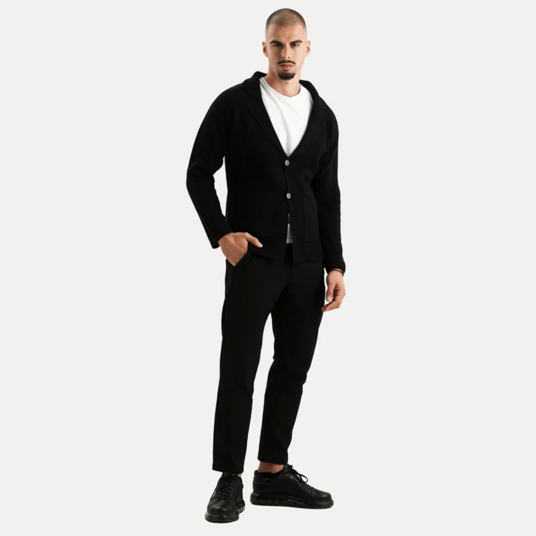 Herren Strick Warme Langarm Strickjacke | Winter