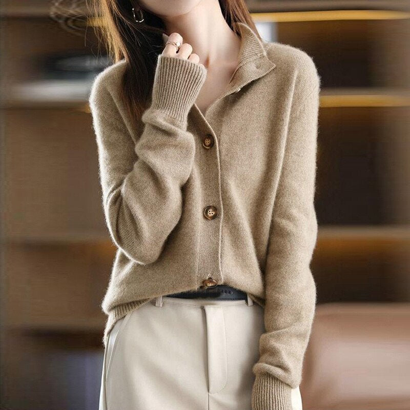 Brune | Damen Strickjacke | Warm