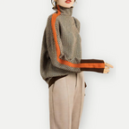Clauzia | Damen Moderne Winterpullover | Lange Ärmel