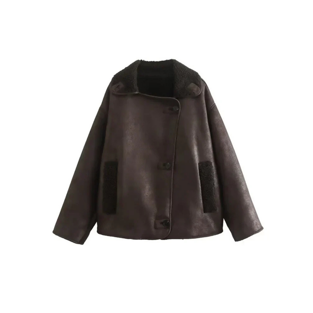 Olisia | Damen Warme Langarmjacke | Winter