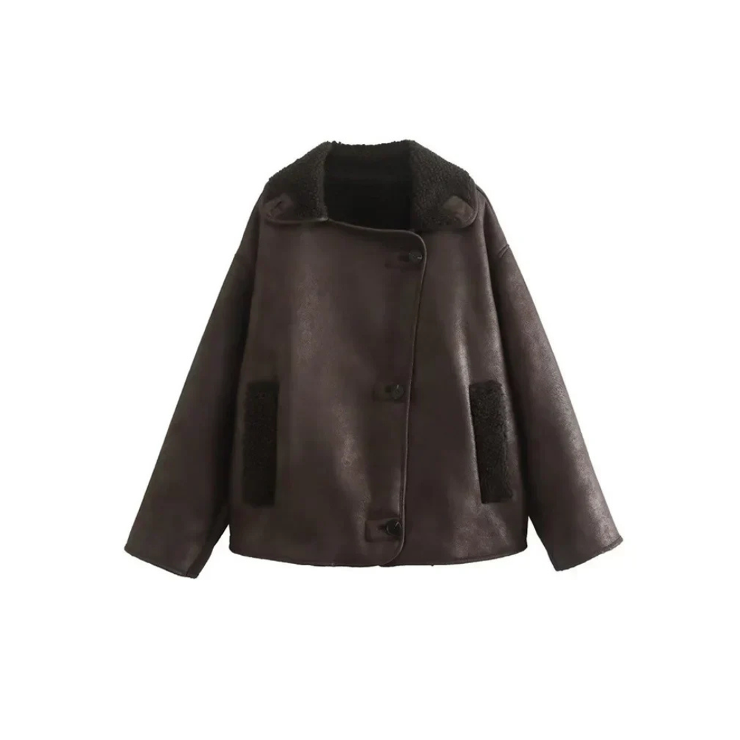 Olisia | Damen Warme Langarmjacke | Winter