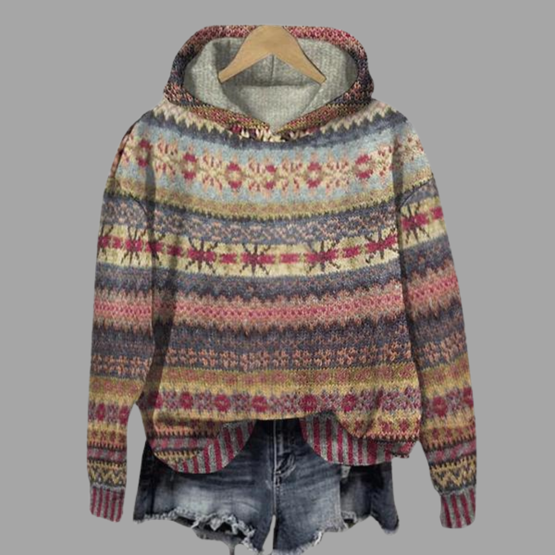 Aafke | Damen Winter Kapuzenpulli | Warm