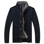 Herren Winter Langarm Strick Strickjacke | Warm