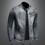 Herren Schlanke Passform Jacke | Reißverschluss