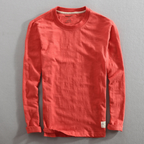 Herren Langarm T-Shirt | Rundhalsausschnitt