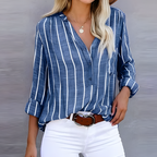 Jantien | Trendige gestreifte Damenbluse