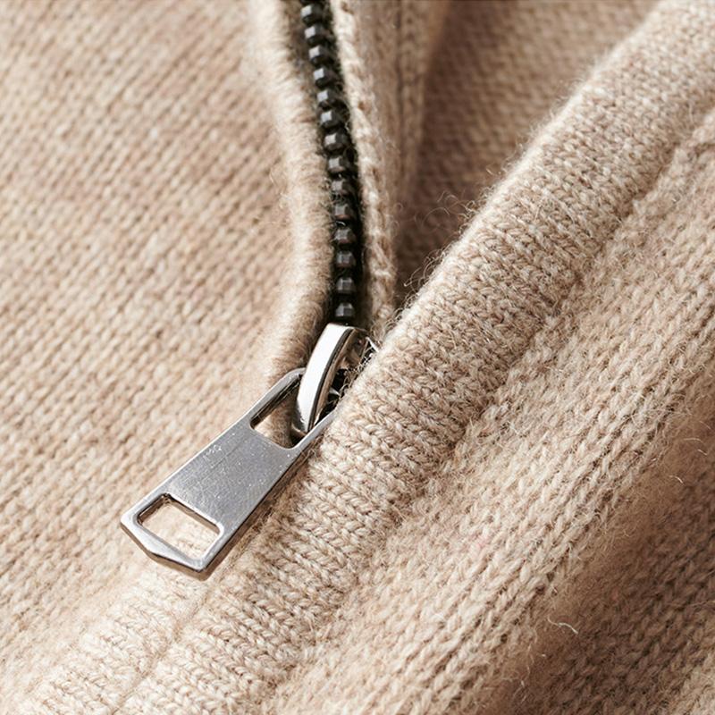 Arnulf | Pullover Herren mit Reißverschluss | Warm