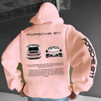 Herren Überdimensionale Bedruckte Kapuzenpulli | Bequem