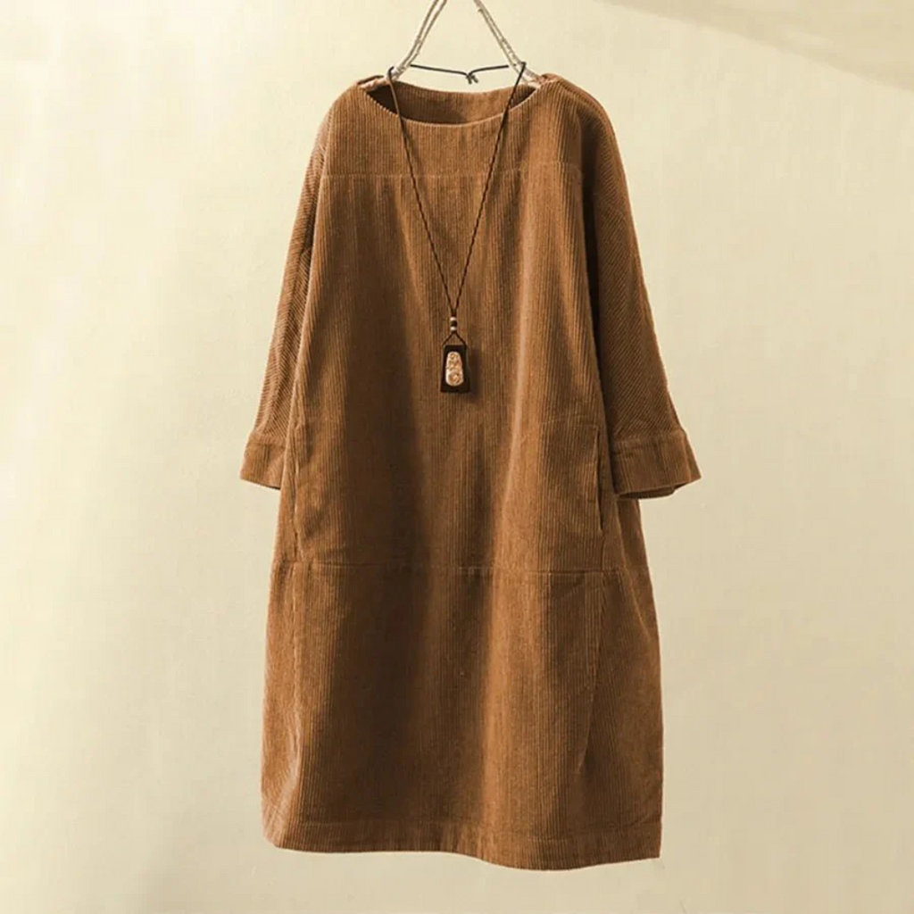 Winter Hemdblusenkleid Damen | Mini