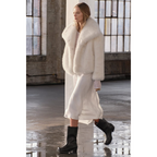 Damen Warme Winter Kurze Mantel | Moderne