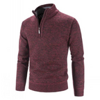 Heinzan | Herren Warmer Pullover | Halber Reißverschluss 