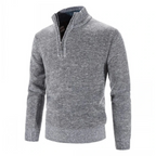 Heinzan | Herren Warmer Pullover | Halber Reißverschluss 