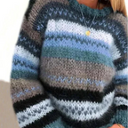Margaretes | Norweger Pullover Damen | Übergröße