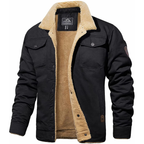 Herren Warme Winter Dickes Jacke | Knopf Daunen
