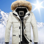Berndia | Herren Stylischer Winter Parka Jacke | Warm