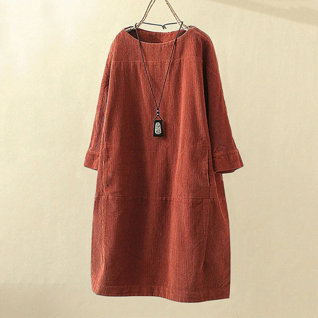 Winter Hemdblusenkleid Damen | Mini