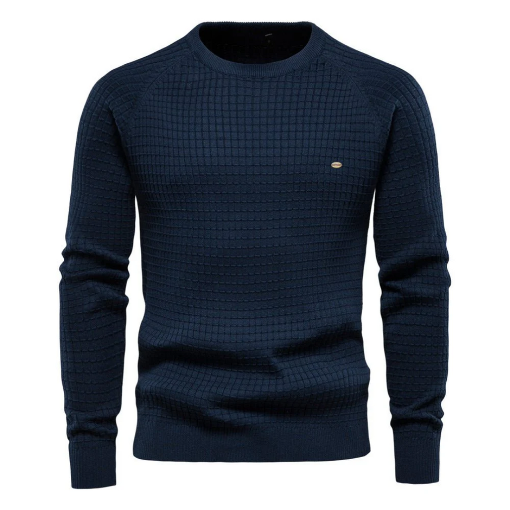 Herren Warmer Strickpullover | Langarm