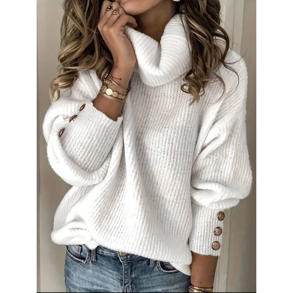 Helgan | Damen Rollkragenpullover | Warm
