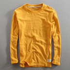 Herren Langarm T-Shirt | Rundhalsausschnitt