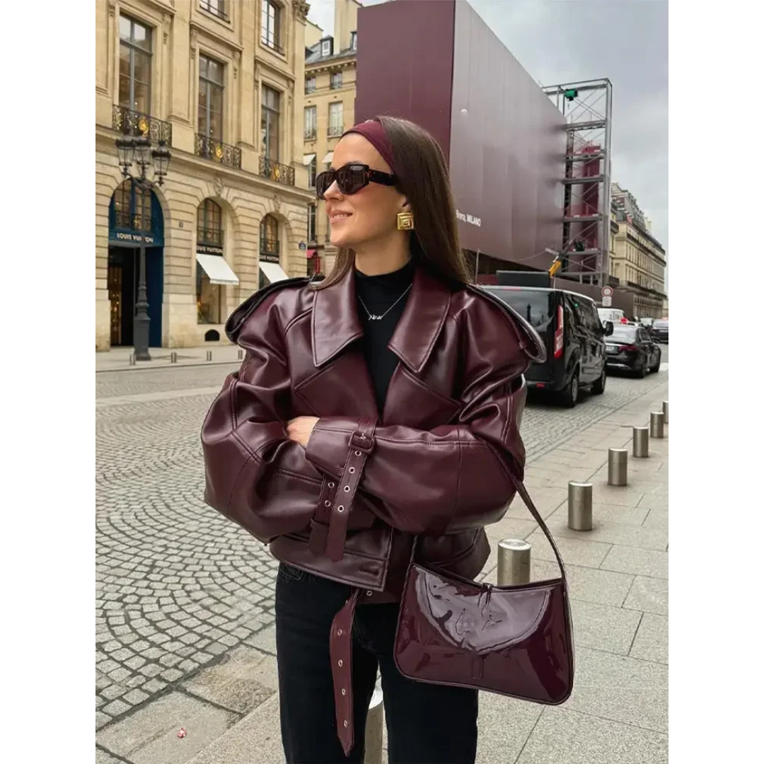 Isabeliaona | Damen Warme Langarmjacke | Kurzarm 