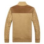 Herren Winter Langarm Strick Strickjacke | Warm