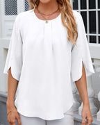 Lidia | Modernes Halbarm-Top für Damen