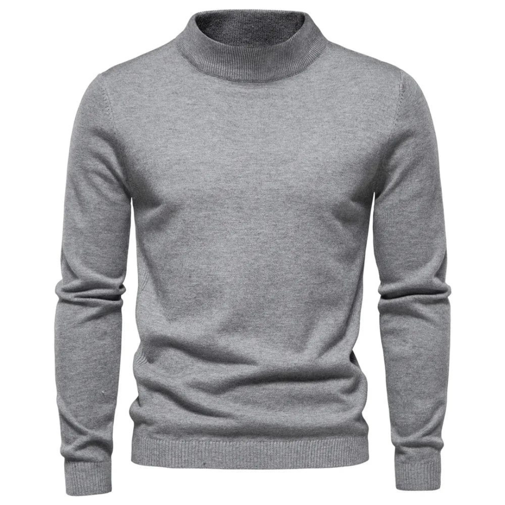 Herren Rollkragen Warmer Winterpullover | Langarm