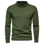 Herren Rollkragen Warmer Winterpullover | Langarm
