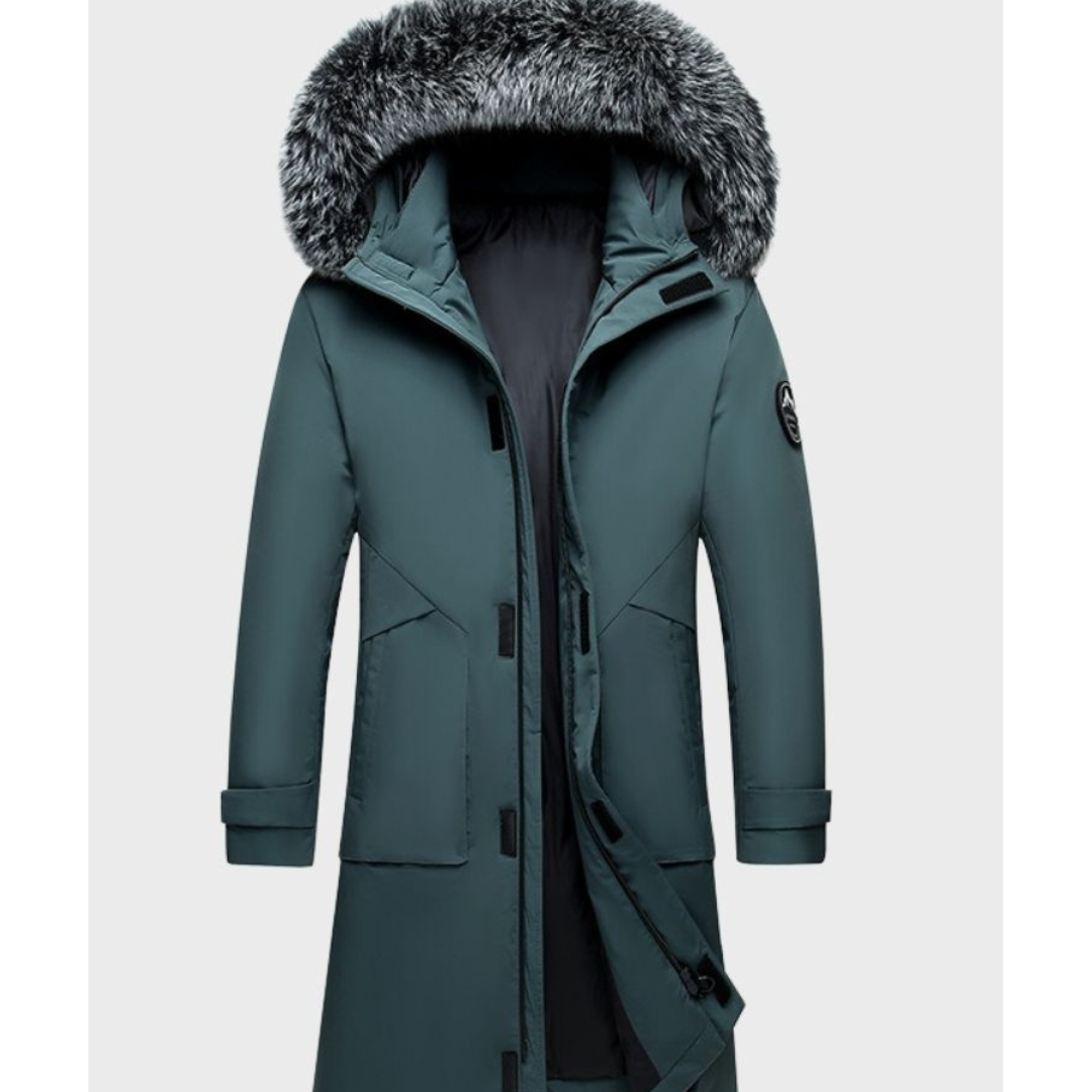 Herren Winter Kapuze Parka Jacke | Warm