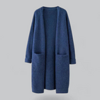 Damen Lange Strick Warme Strickjacke | Winter