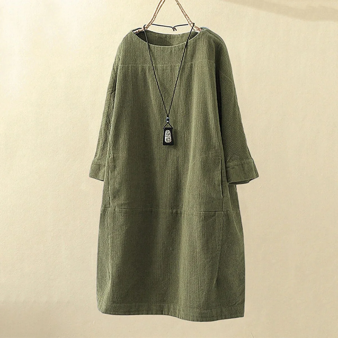 Winter Hemdblusenkleid Damen | Mini