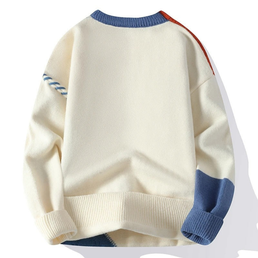 Herren Langarm Winter Rundhalsausschnitt Pullover | Strick
