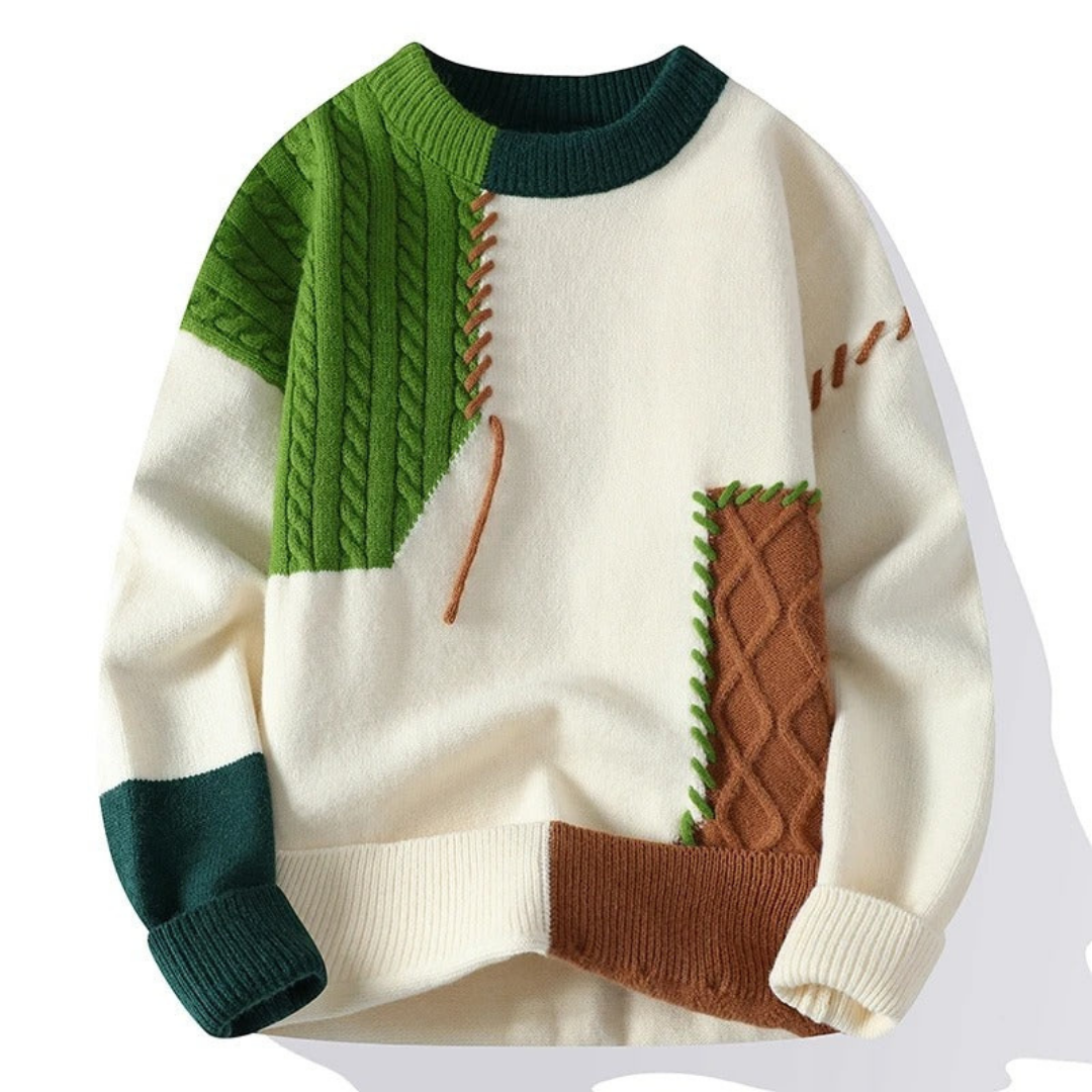 Herren Langarm Winter Rundhalsausschnitt Pullover | Strick
