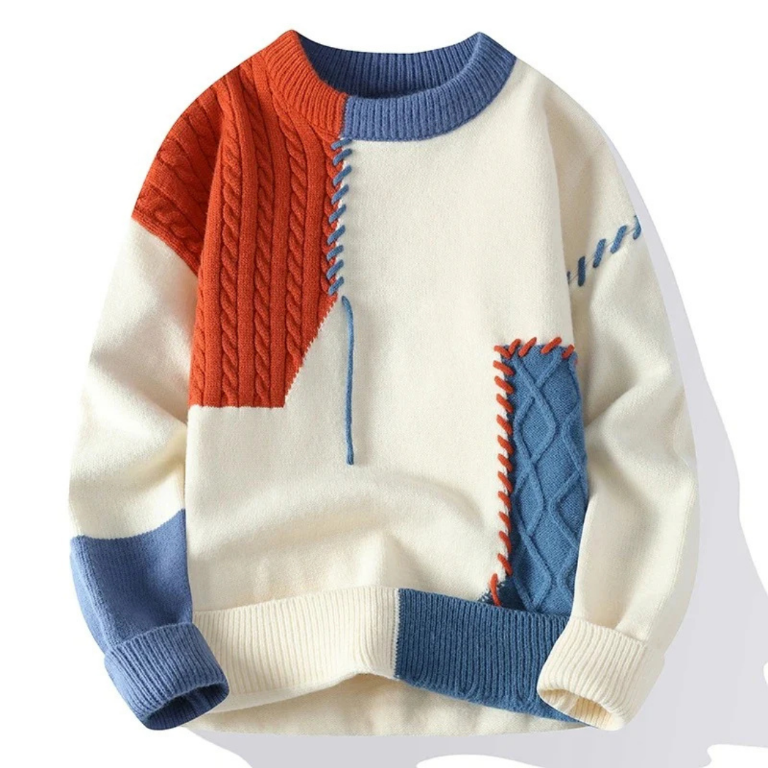 Herren Langarm Winter Rundhalsausschnitt Pullover | Strick