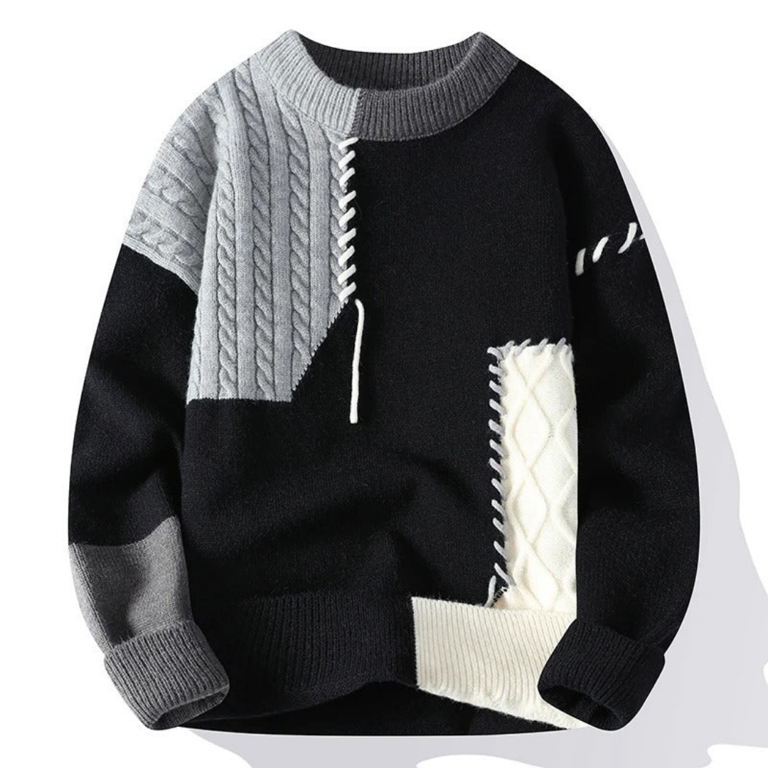 Herren Langarm Winter Rundhalsausschnitt Pullover | Strick