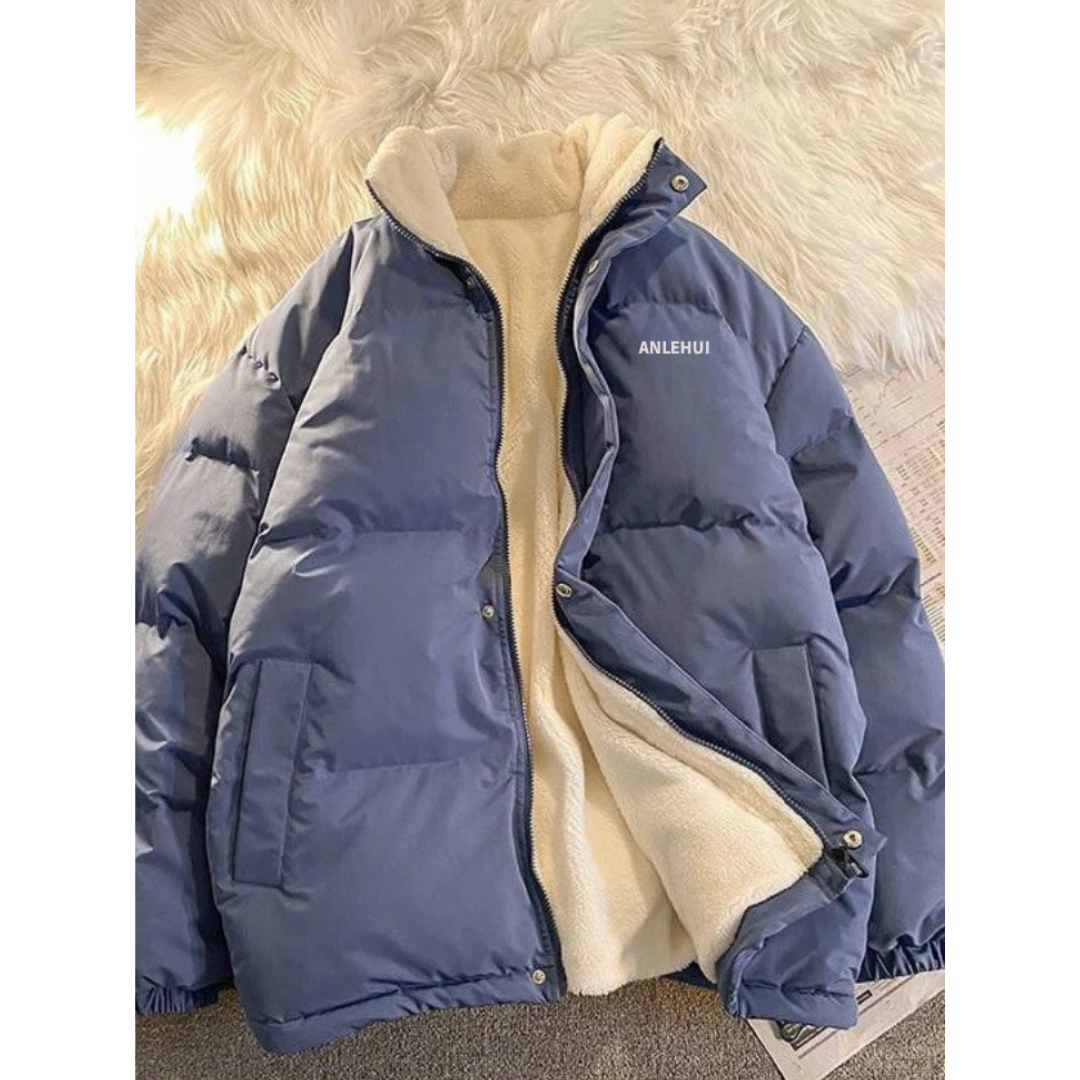 Herren Hochgeschlossener Winter Puffer Jacke | Warm