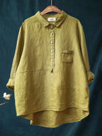 Madeleine | Vintage Longblusen Damen | Langarm