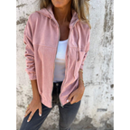 Damen Reißverschluss Kapuzenjacke | Langarm