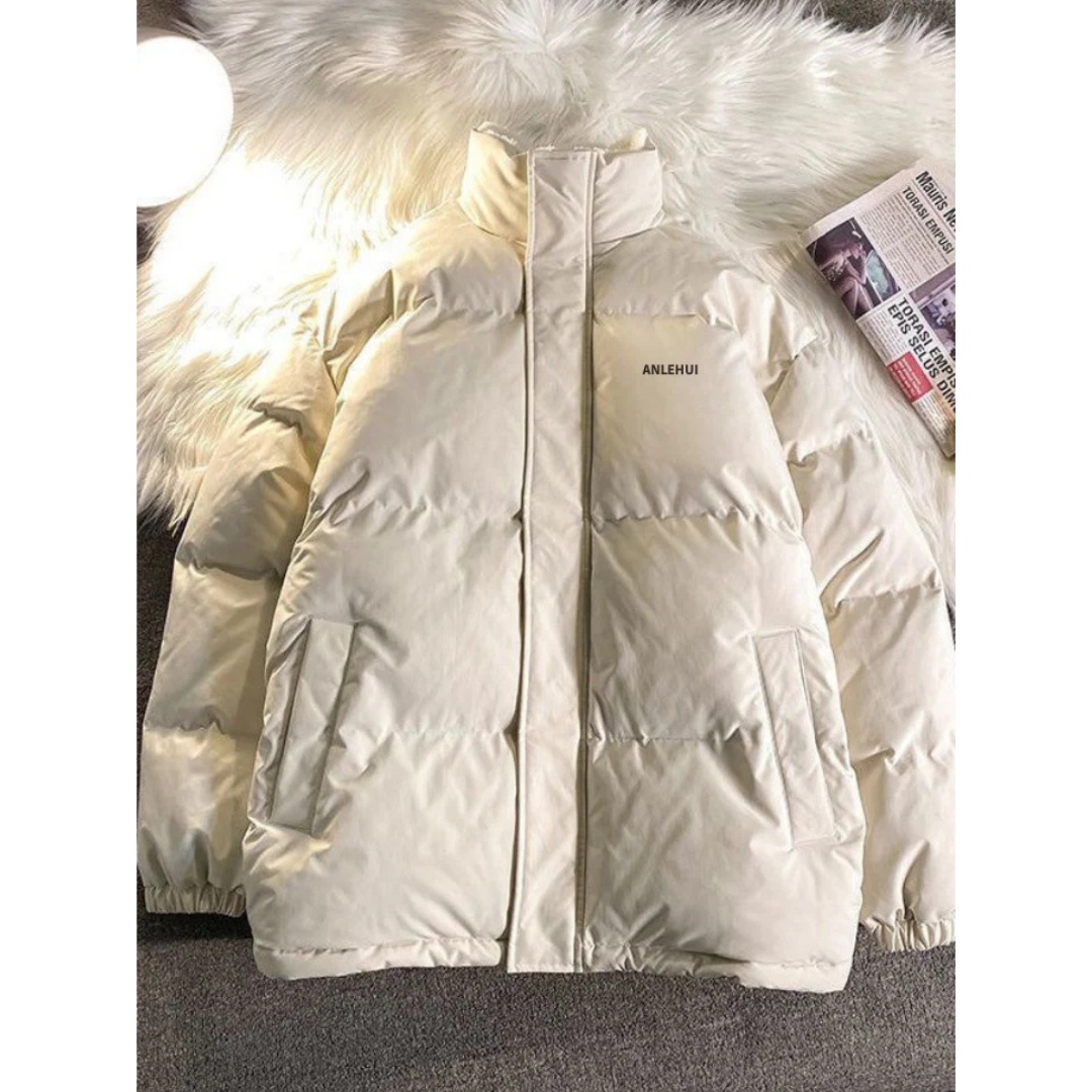 Herren Hochgeschlossener Winter Puffer Jacke | Warm