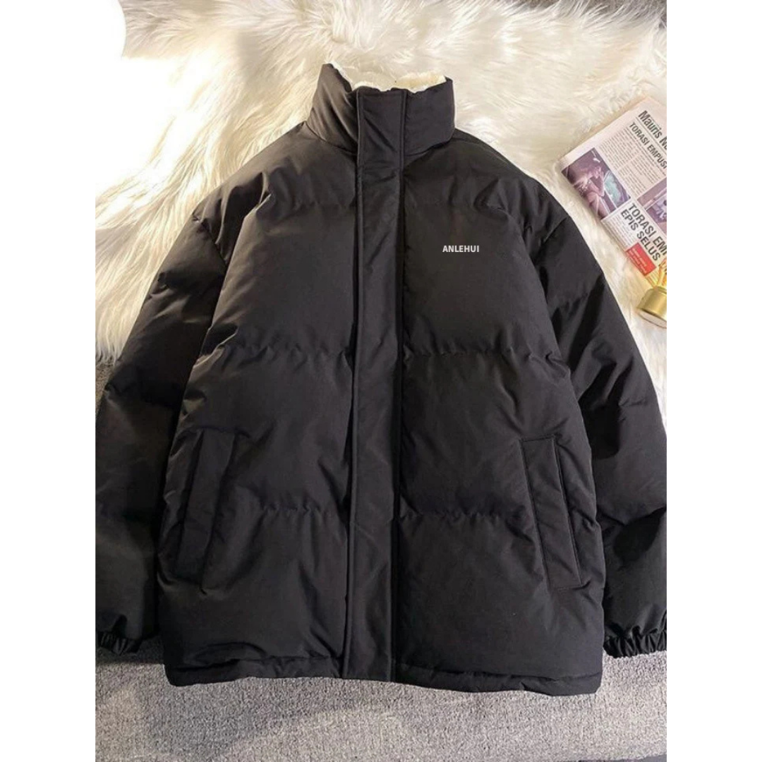 Herren Hochgeschlossener Winter Puffer Jacke | Warm
